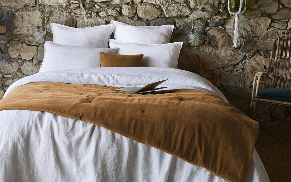 Runner letto di velluto