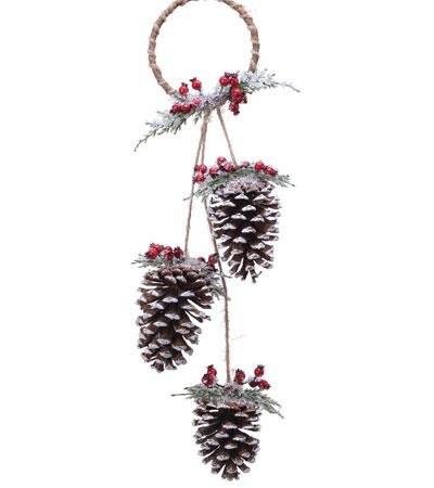 Decoración navideña Piñas