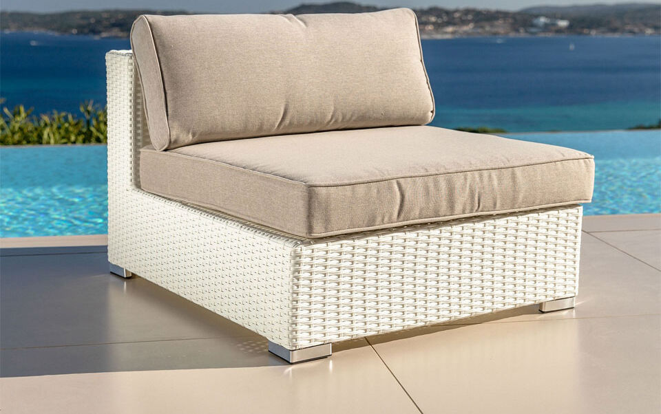 fauteuil détente blanc