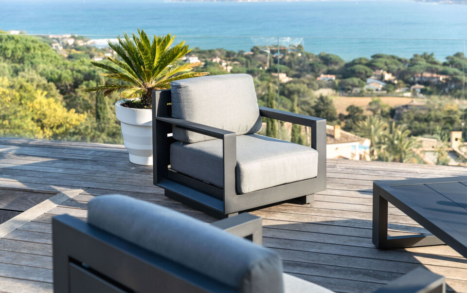 Gartensessel Aluminium