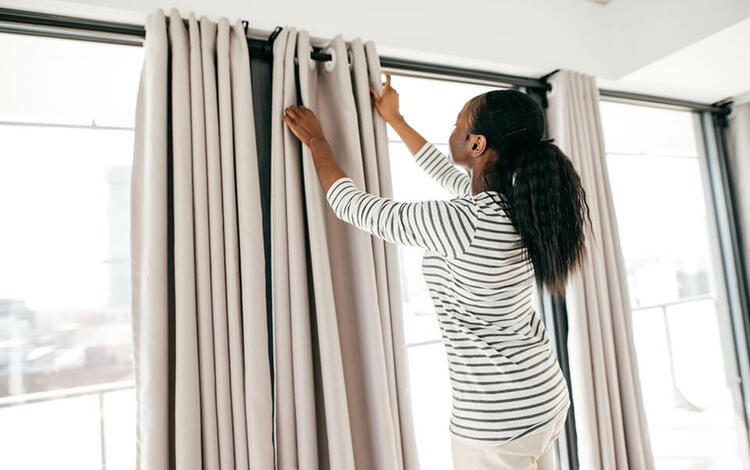 Cómo colocar las cortinas correctamente