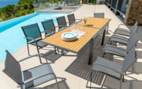 Materialien Gartentisch