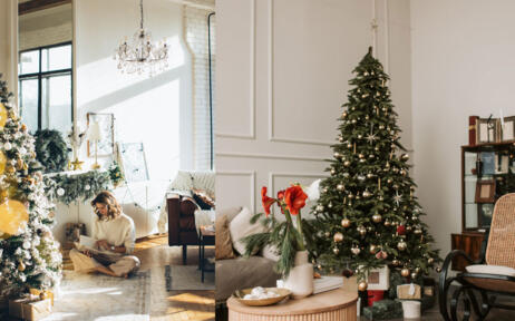 Bellissime immagini di decorazioni natalizie