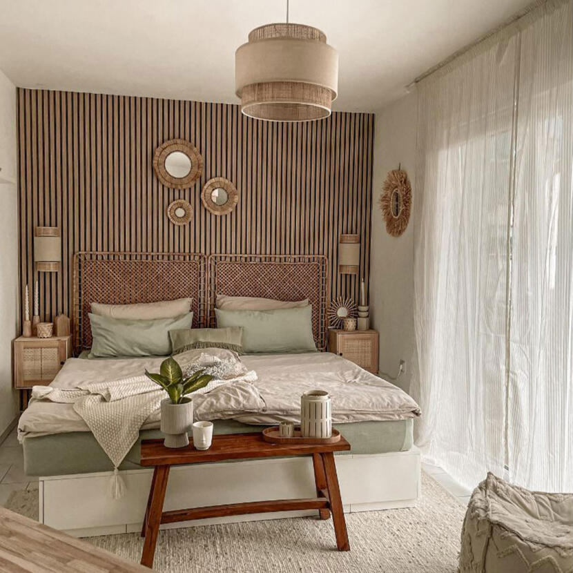 inspiration-chambre-naturelle-linge-de-lit-luminaire-matiere-naturelle-decoration-@mimis_ganznormalerwohnsinn