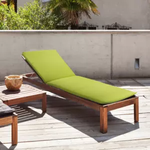 Coussin de transat dhoussable (L175 cm)  Mambo Vert