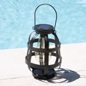 Lanterne solaire  LED  Julia - Noir