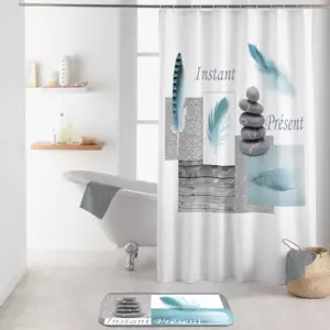 Cortina para ducha (200 cm) Equilibrio Azul