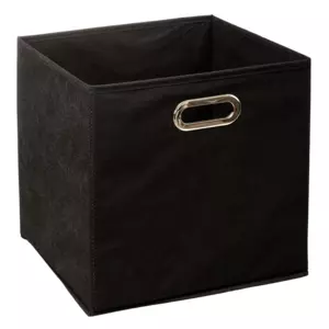 Panier de rangement (31 x 31 cm) Helena Noir - Petit meuble de rangement - Eminza