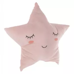 Cojin Estrella Rosa Textiles para ninos Eminza