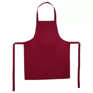 Tablier avec poche Uni Rouge