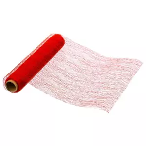 Chemin de table dcoratif Rouge