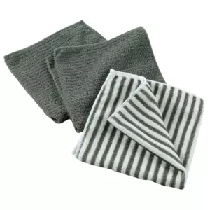Lot de 3 torchons Cuistot Vert kaki