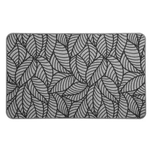 Tapis d'entre antidrapant (80 cm) Jungle Gris