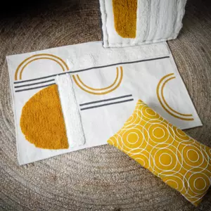 Tapis (90 cm) Lenny Ecru