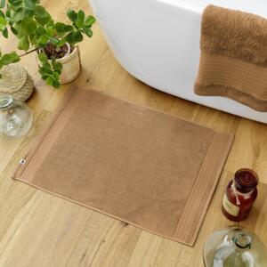 Alfombra de bao en algodn bio (70 cm) Garance Camel
