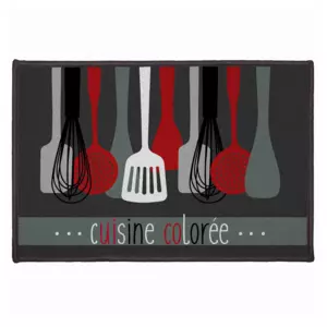 Alfombra multiuso (60 cm) Cuisinette Rojo