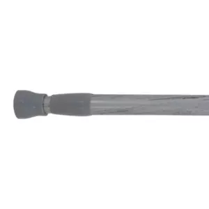 Tringle autobloquante extensible (L110 - L200 cm / D22 mm) Rond Gris