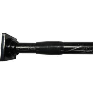 Barre autobloquante (L200 cm) Carré Noir