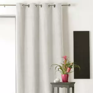 Rideau occultant isolant (140 x H260 cm) Alaska Ivoire