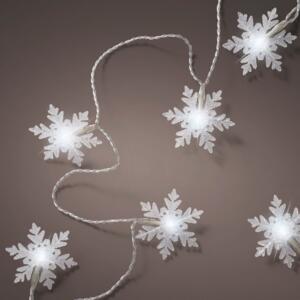 Guirlande lumineuse Flocon de neige Blanc froid 24 LED