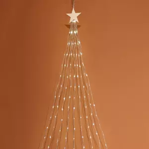 rbol de cuerda para colgar 144 LED