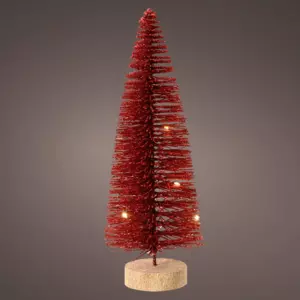 rbol de Navidad lumineux Lidy 30 cm Rojo