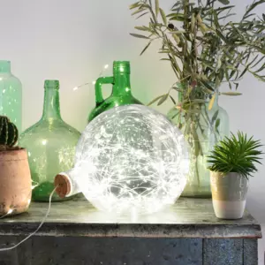 Globe lumineux Micro LED Blanc froid 200 LED