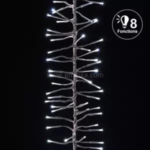Grappe lumineuse 448 LED Blanc chaud 3 m