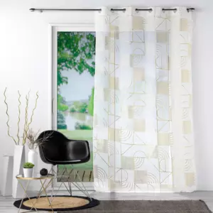 Visillo (140 x 240 cm) Lineor Blanco