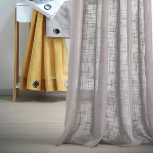 Voilage (135 x 260 cm) Ontario Taupe