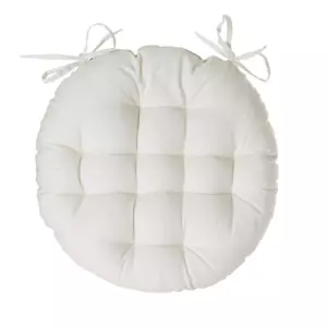 Coussin de chaise rond Datara Ivoire