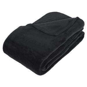 Plaid doux (230 cm) Tendresse Anthracite