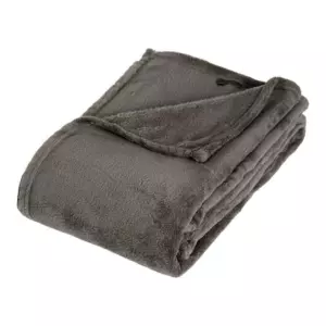 Plaid morbido (150 cm) Tendresse Grigio