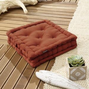 Coussin de sol (40 x H10 cm) Pixel Terracotta