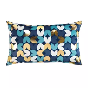 Housse de coussin rectangulaire (50 cm) Vivaldi Bleue