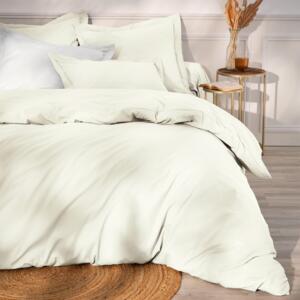 Housse de couette percale de coton (240 cm) Cali Beige lin