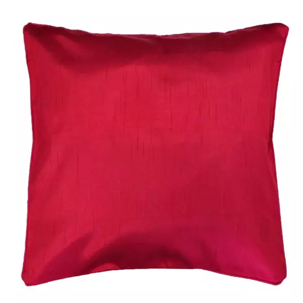 Federa Cuscino ABAKUHAUS Lettera O Con Orchidea – 40x40 Cm, Fucsia E Nero, Stampa Fronte/Retro