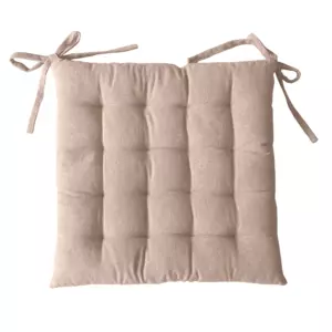 Coussin de chaise coton recycl Dune Beige