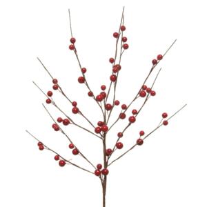 Branche décorative Hermione Rouge