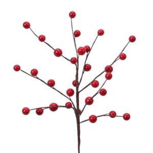 Branche décorative Izoenn Rouge