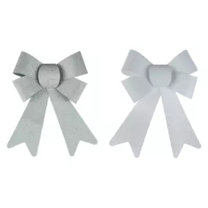 Lot de 2 noeuds Anieta Argent