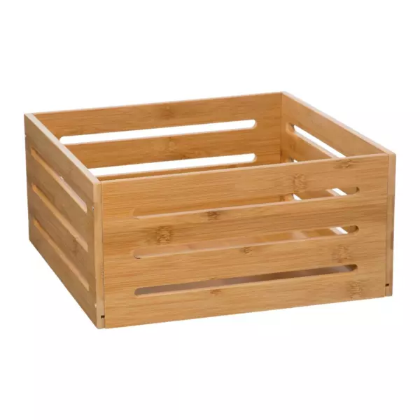 Panier de rangement (31 x 31 x H15 cm) Siao Naturel