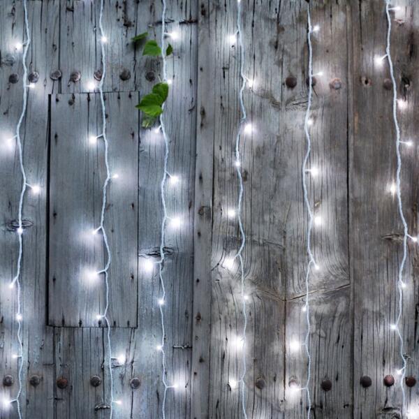 LED Dekorativer Projektor – Flocken, Außen und Innen, Kaltweiß