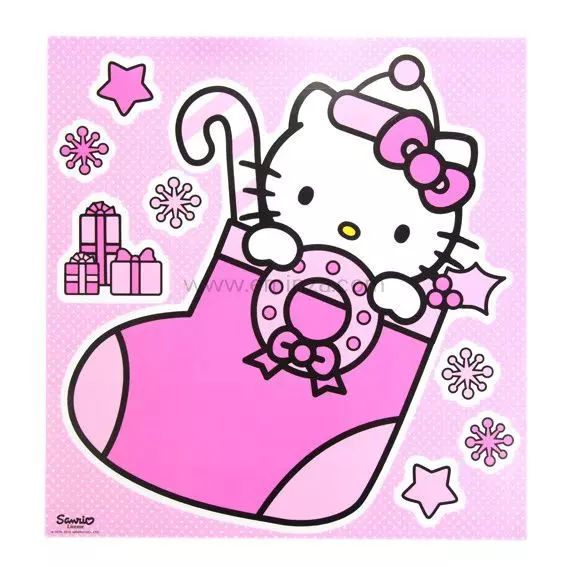 Stickers pour fentre Hello Kitty XXL 