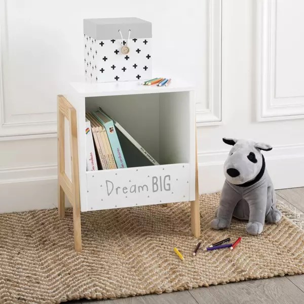 Nachttisch Dream Big Weiß