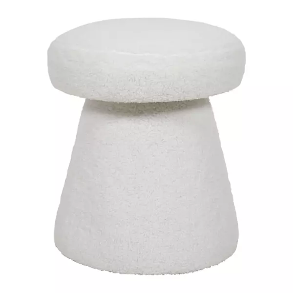 Tabouret enfant Flora Blanc