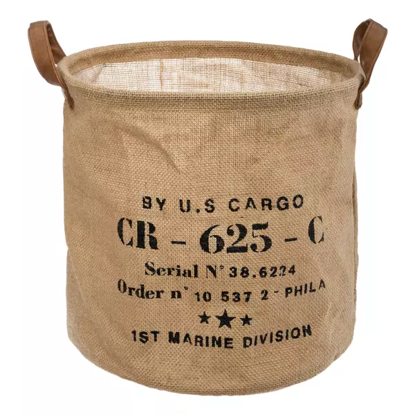 Kurv i vegetabilsk jute (H30 cm) Loft Natur