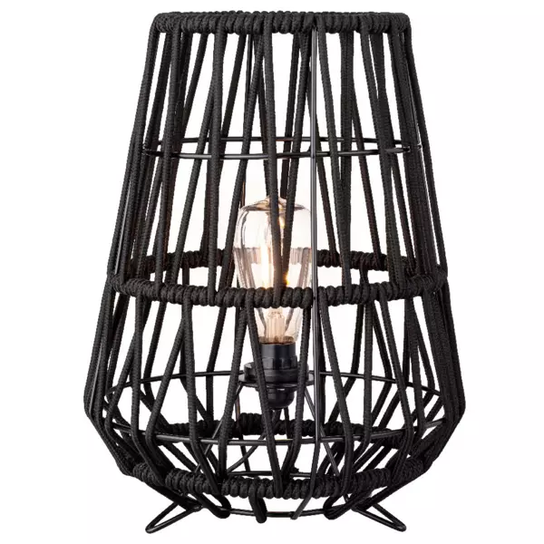 Lampe de table extérieur (H36 cm) Celi Noir