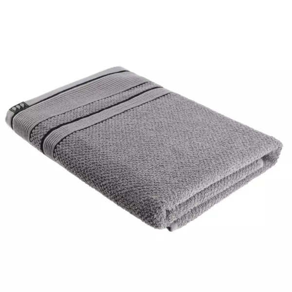 Toalla de baño (70 x 130 cm) Black Line Gris / negro