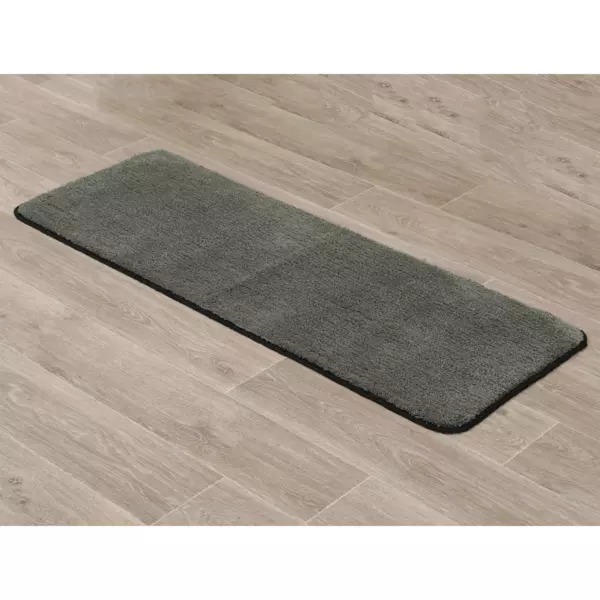 Tapis de bain antidérapant (120 x 45 cm) Black Line Vert kaki / noir